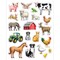 Teacher Created Resources Farm Stickers, 20 Designs, 1440PK 7090 - alternate 4